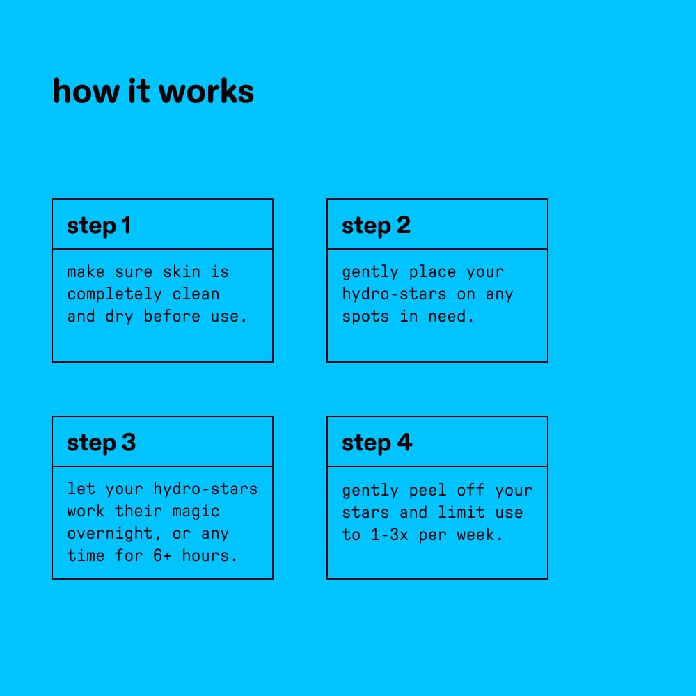 Starface Hydro-Star + Salicylic Acid BIG PACK, Hydrocolloid Patches With 1% Salicylic Acid, Helps Visibly Shrink and Soothe Spots, Cute Star Shape (96 Count)