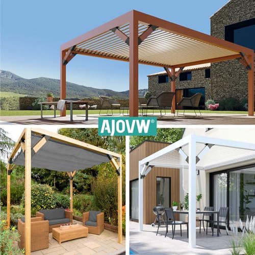 4Pcs 45 Degree Pergola Angle Support Brackets, 4x4 Wood Connector - Image 6