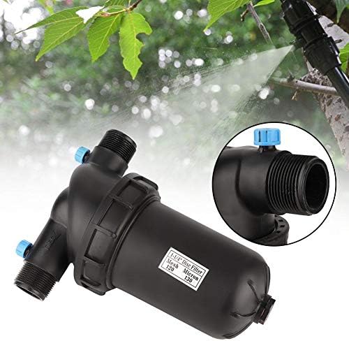 Goick G1-1/4 Male Thread Disc Filter 120 Mesh for Gardening Agriculture Filter Drip Irrigation Pump（Black） - Image 3