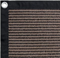 Shatex 90% Sun Shades for Patios 12x 16ft Shade Fabric Sun Shade Cloth Taped Edge with Grommets Sun-Block Mesh Shade for Pergola Cover Canopy Mocha, 12 Bungee Balls by Shatex