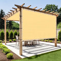 Shade&Beyond Customized Size 4' X 6' Shade Cloth with Grommets, 90% UV Protection UV Protection Mesh Tarp Sun Screens for Patio GN01, Sand by ShadeBeyond