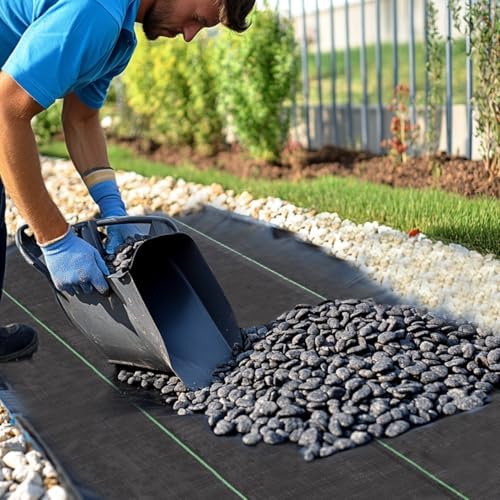 4ft x 100ft Weed Barrier Landscape Fabric Heavy Duty Premium Weed Control Fabric Durable & Eco-Friendly Weed Block Gardening Mat Landscaping Fabric - Image 6