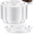 40 Pack 14 Inch Plant Saucer Clear Plant Saucers for Outdoors Plants Drip Trays Extra Large Pot Saucer No Holes Pot Saucers Planter Trays for Indoor Plants Bulk Plastic Tray for Flower, Potted Tree by UltraOutlet