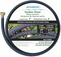 Atlantic Short Soaker Hose 10 FT x1/2" Garden Soaker Hose, Water Seeper Hoses for Foundation Watering, Garden Beds, Garden, Lawn and Plants by Atlantic