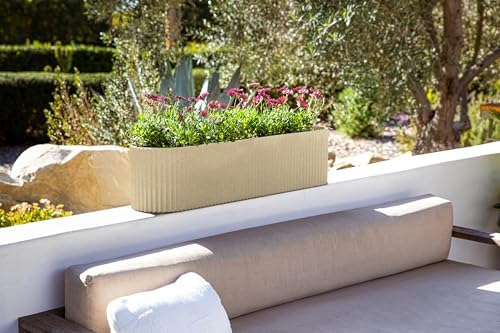 Veradek Demi Series Window Box Planter - Round Outdoor Planter - Image 4