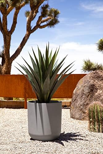 Veradek Mason Series Lima Planter - Large Round Outdoor Planter - Image 4