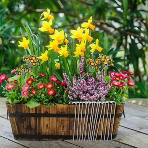 12 Inch Galvanized Garden Landscape Staples Stakes, 25 50 100 PCS Anti-Rust Garden Staples Tent Ground Stakes U-Shaped Landscape Pins for Secure Lawn Fabric, Decoration (100, 12 Inch) - Image 7