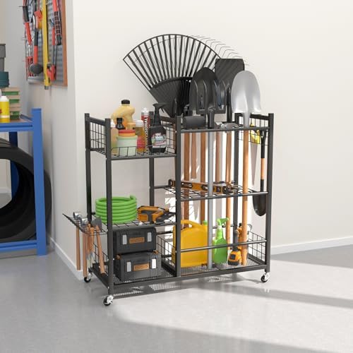 EVERHANGER Garden Tool Organizer, Garage Tool Storage Organization - Image 7