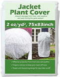 Plant Covers Freeze Protection Shrub Jacket 2.0oz/yd² Plant Covers for Trees 75"x83" Tree Plant Cover for Winter Frost Protection Pest Protection by Valibe