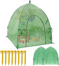 40″*40″*31″ Winter Plant Warm Covers - Raised Bed Cover, Garden Row Accelerator, Warm Tent Freeze Protection Humidity Domes for Germination, Seedling Propagation Protecting Plants from Animals 2 PCS by CHPPEY