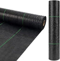 6ft x 300ft Weed Barrier Landscape Fabric Heavy Duty Premium Weed Control Fabric Durable & Eco-Friendly Weed Block Gardening Mat (3.2oz) (LTTY-W6-300) by GRASSCLUB