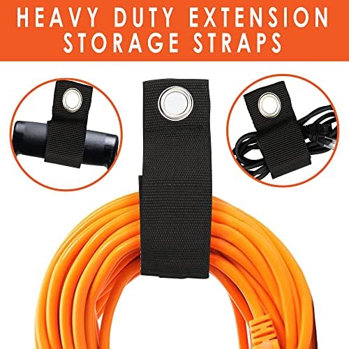 KOFANI Heavy Duty Steel Hooks-16PK Orange Wall Mount Garage Storage Hangers - Image 6
