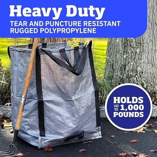 DURASACK Heavy Duty Home and Yard Bags, Gray - Image 2