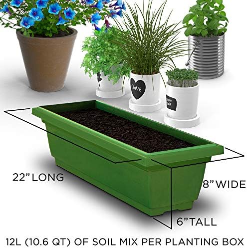 Outland Living 4Ft Vertical Raised Garden Bed - 5 Tier Food Safe Planter Box for Outdoor and Indoor Gardening Perfect to Grow Your Herb Vegetables Flowers on Your Patio Balcony Greenhouse Garden - Image 3