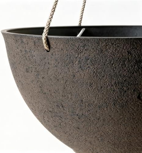 LA JOLIE MUSE Hanging Planter Baskets for Outdoor Plants, Set of 2, 13 Inch - Image 4