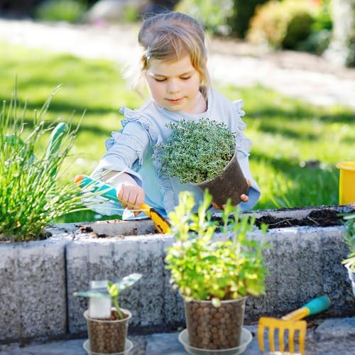 FUIJOL 4/5/6/7 Inch Clear Nursery Pots for Plants with Sacuers 60 Pack, Plastic Flower Pots with Drainage Holes, Variety Pack Seedlings Garden Pot for Indoor Outdoor (4+5+6+7 inch) - Image 7