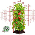 6-Pack 46inch Metal Tomato Cage for Garden Plant Support by ThealynGardens
