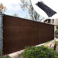 Royal Shade 6' x 140' Brown Fence Privacy Screen, 90% Blockage Windscreen by RoyalShade
