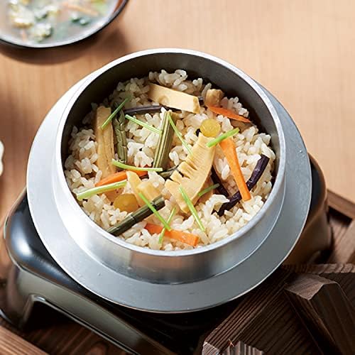 Tonamishouten Rice Pot, Kamado Set, Made in Japan, Black, Fluorine Treated, Outdoor Activities, Camping, Can Be Repainted - Image 2