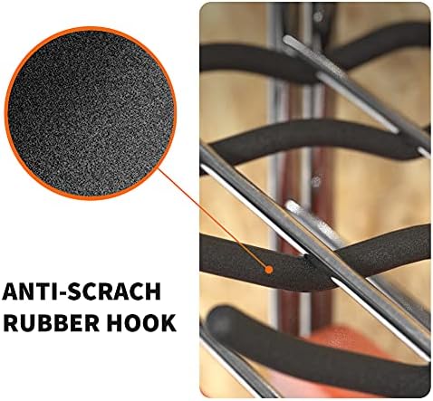 TORACK Garage Tool Organizer Hooks, 4-Pack Heavy-Duty 12" Steel Wave Hooks - Image 5