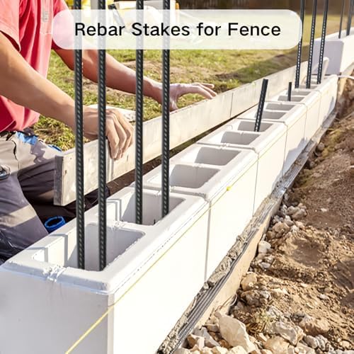 Rebar Stakes 16 Inch Straight Concrete Form Stakes 34 Pack - Image 6