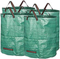 GardenMate 4-Pack 72 Gallons Reusable Garden Waste Bags (H30, D26 inches) - Yard Waste Bags by GardenMate