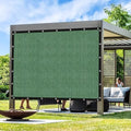 Artpuch Outdoor Pergola Shade Cover 4' X 9' Sun Shade Cloth with Grommets, 90% UV Protection Canopy Patio Privacy Screen (Customized Available) GN107, Green by Artpuch