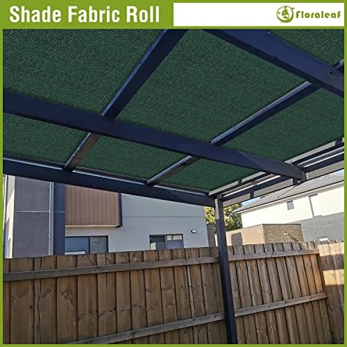 8'×15' Sun Shade Cloth Outdoor 95% UV Block Sunblock Shade Cover Fabric Roll Privacy Screen Fence for Pergola, Carport, Patio, Deck, Awning, Garden, Yard, Balcony, Backyard, Dark Green - Image 7