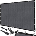 Artpuch 90% Sun Shade Cloth, 8 x 12 FT Pergola Shade Cover Canopy with Grommets, Sun Screen Fabric Tarp for Patio, Outdoor, Garden, Backyard, Dark Grey by Artpuch