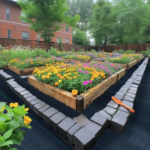 4ft x 300ft Weed Barrier Landscape Fabric Heavy Duty Premium Weed Control Fabric Durable & Eco-Friendly Weed Block Gardening Mat Landscaping Fabric - Image 4