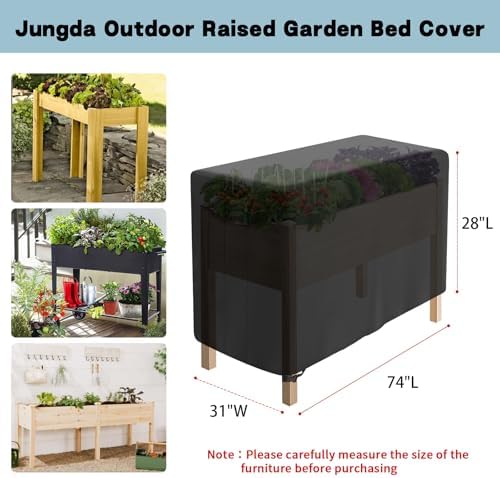 Outdoor Raised Garden Bed Cover for Winter Waterproof - Image 2