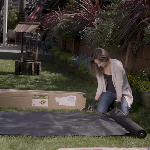 ECOgardener Premium Landscape Fabric, 4ft x 50ft Pro Garden Weed Barrier - Durable & Heavy Duty Weed Block Gardening Mat, Easy Setup - Image 5