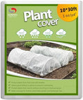 Plant Covers Freeze Protection, 10ft x 30ft 1.0oz/yd² Reusable Floating Row Cover, Frost Cloth for Outdoor Plants, Breathable Frost Blanket for Winter Cold Weather & Pest Protection by SUNPRO