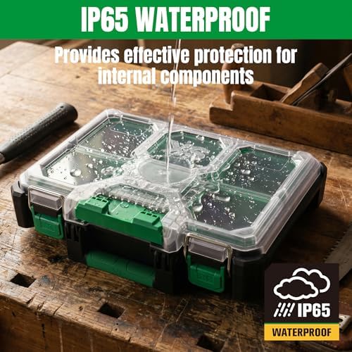 SK 13.5-Inch Small Part Organizer, Portable Tool Box Organizer, IP65 - Image 5
