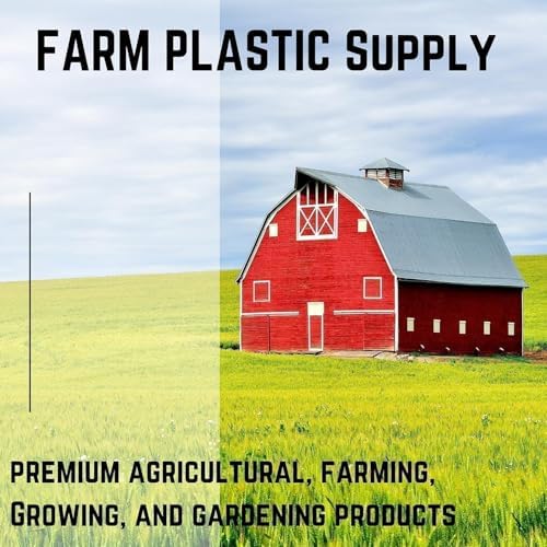 Farm Plastic Supply - String Reinforced 4 Year UV Resistant 10 mil Clear Greenhouse Plastic Sheeting - 4 Year UV Resistant Polyethylene Greenhouse Film, Hoop House Green House Cover (6' x 50') - Image 7