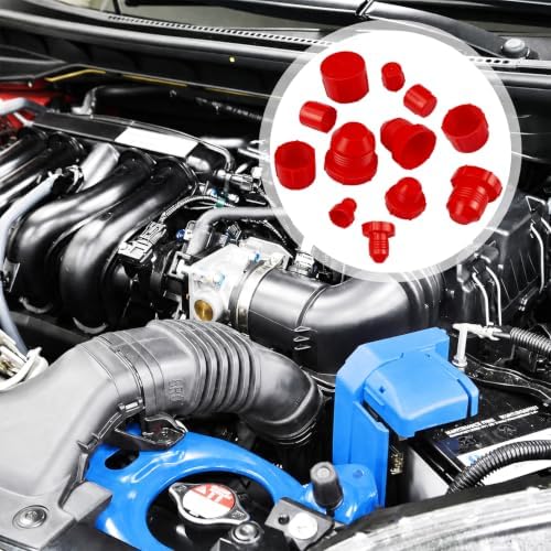 144 Pcs Plastic Plugs and Caps Kit for Automotive Fluid Lines - Image 6