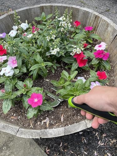 Garden Guru Stainless Steel Hand Weeder Fork Tool – Rust Resistant Stainless Steel – Ergonomic Handle – Great for Planting, Spreading Mulch, Weeding, Loosening & Transplanting Soil (4 Pack) - Image 2