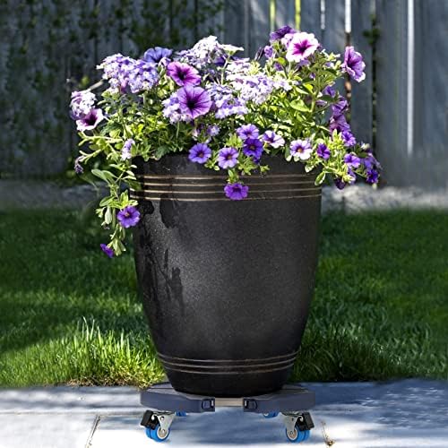 W B D WEIBIDA Plant Caddy with Wheels, 440lbs Heavy Duty, Adjustable 15-21" - Image 2