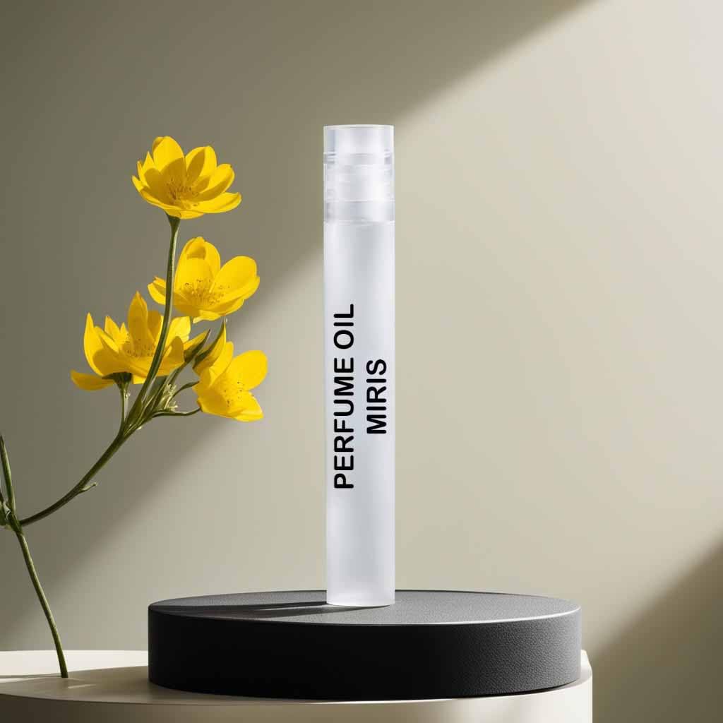 MIRIS Perfume Oil No. 59797, Inspired by Bad Boy Cobalt Electri, Long-Lasting Men Roll-On, Rollerball 0.34 Fl Oz / 10 ml