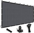Shade&Beyond 90% Sun Shade Cloth with Grommets, 6' X 16' Pergola Shade Cover Canopy, Mesh Tarp Sun Screens for Patio, Outdoor, Garden, Backyard, Blue Gray by ShadeBeyond