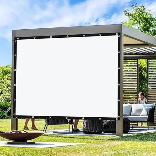 Artpuch Outdoor Pergola Shade Cover 10' X 18' Sun Shade Cloth with Grommets, 90% UV Protection Canopy Patio Privacy Screen (Customized Available) GN107, White by Artpuch