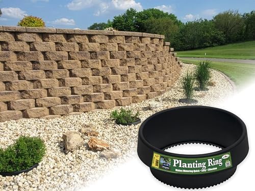 3-Pack 16-inch Planting Rings – Robust, Watering Basin & Garden Edging by WaterRoundsPlantingRings