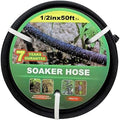 Taisia 1/2" Soaker Hose 50 ft Round Rubber Garden Soaker Hoses by Taisia