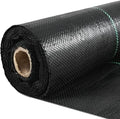 Happybuy 6FTx300FT Premium Weed Barrier Landscape Fabric Heavy Duty 3OZ, Woven Weed Control Fabric, Good Permeability for Weed Block Gardening Mat, Driveway Fabric, Landscaping Fabric, Ground Cover by Happybuy