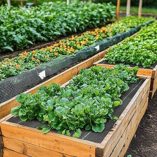4ft x 100ft Weed Barrier Landscape Fabric Heavy Duty Premium Weed Control Fabric Durable & Eco-Friendly Weed Block Gardening Mat Landscaping Fabric - Image 3