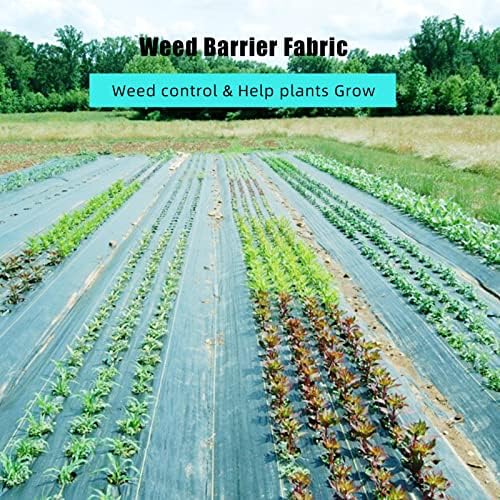 6.5ft x 330ft Weed Barrier Landscape Fabric Heavy Duty, Premium 3.2oz Ground Cover Weed Block Gardening Mat, Easy Setup & Superior Weed Control - Image 6