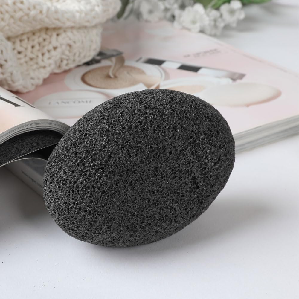 Foot Pumice Stone for Feet, Borogo Lava Pedicure Tools Hard Skin Callus Remover for Feet and Hands - Remove Dead Skin, Heels, Elbows