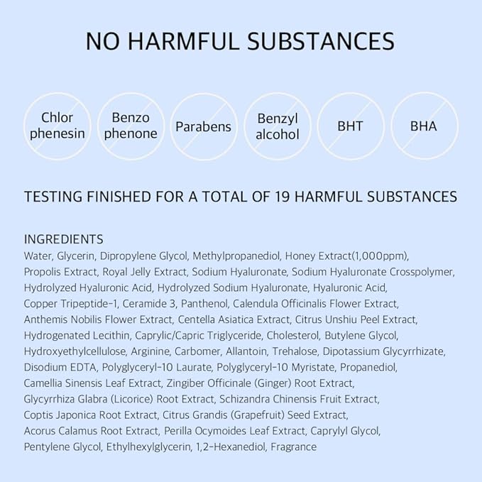 Papa Recipe Bombee Pepta Honey Mask 10 Pack – Hydrating Sheet Mask with 6 Types of Hyaluronic Acid and Honey Propolis Complex – Korean Skincare