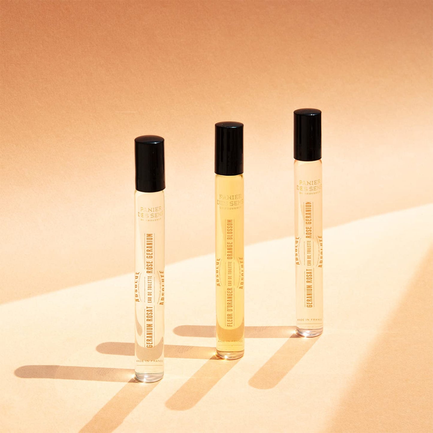 Panier des Sens - Jasmine Roll-on Eau de Toilette 0.3 Floz – Floral & Intense Fragrance - Mini Perfume for Women - Parfum Crafted in Grasse, France - Daily Use - Light Travel Perfume