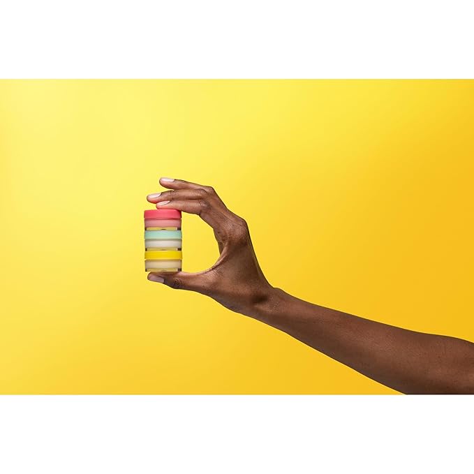 Burt's Bees Lip Mask Set- Overnight Intensive Treatment Revives & Nourishes for All Day Hydration, Passion Fruit & Chamomile, Sweet Mint & Lemon Sorbet